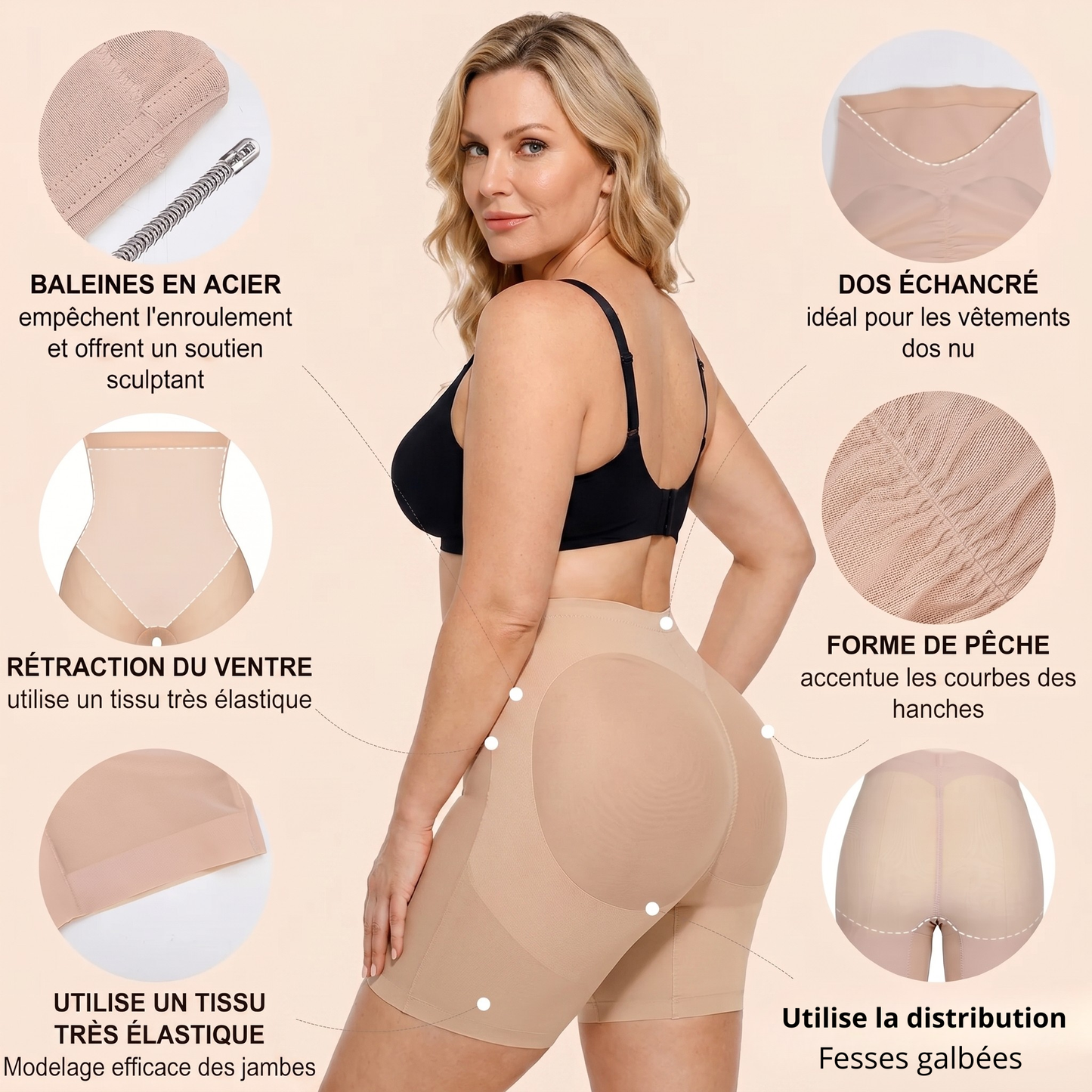 BodyGlide™ — Sculptée, à l'aise et sans frottements. Toute la journée