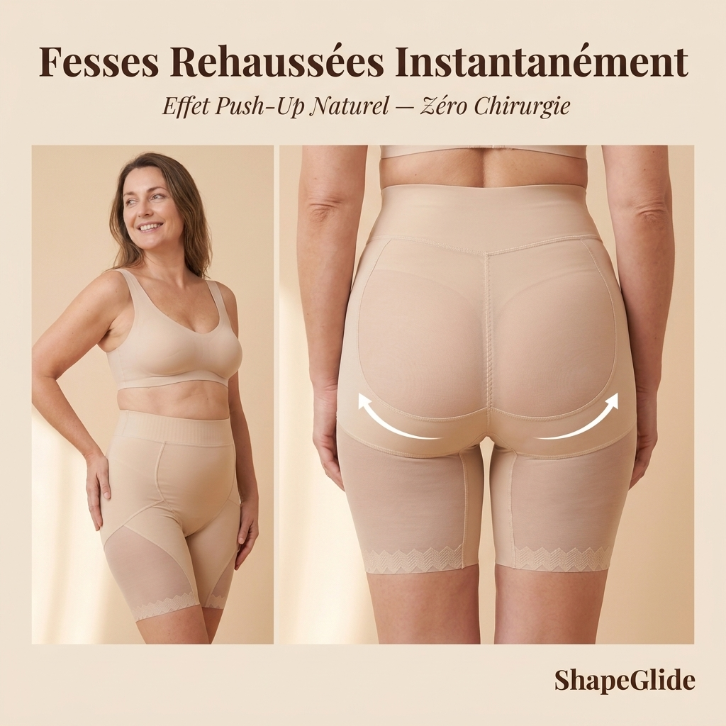 Le Short Parfait — Gainant & Anti-Frottement Signature ShapeGlide